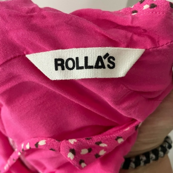 Rolla's Pink Midsummer Mini Tulips Midi Dress - Picture 8 of 15